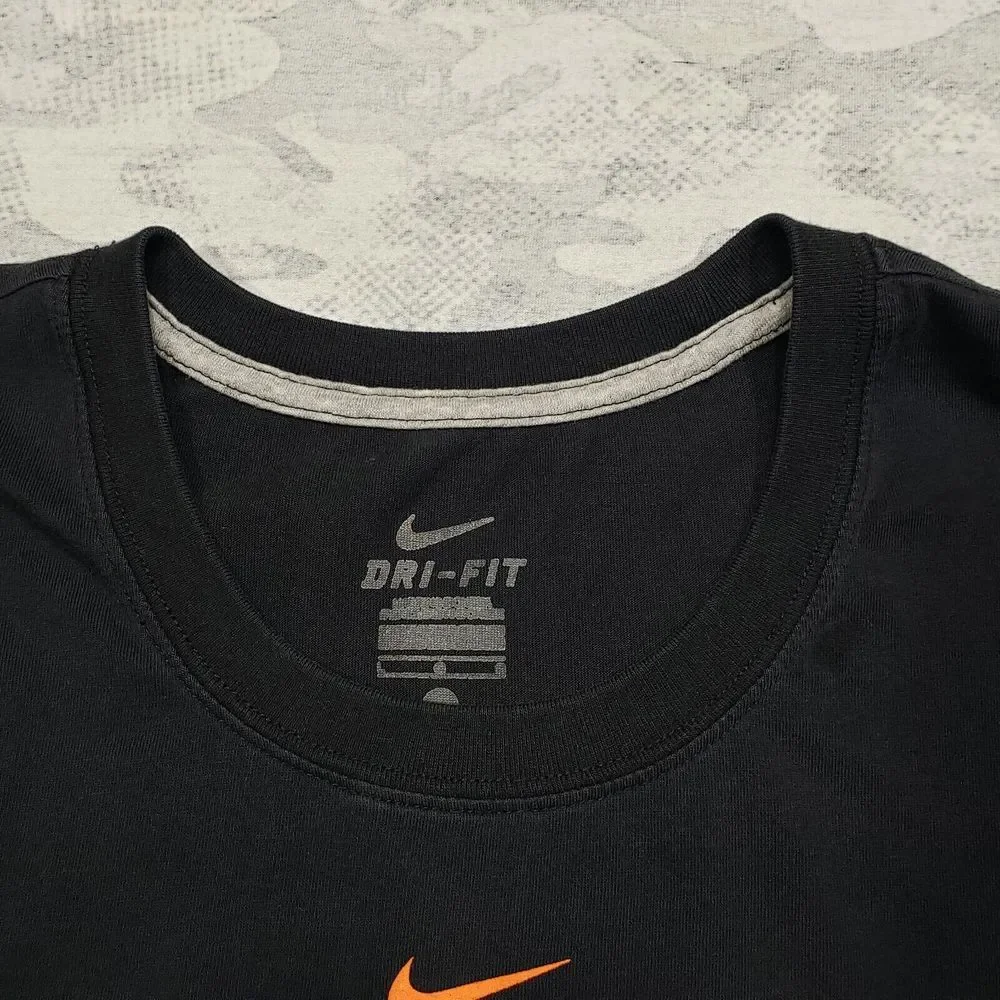 San Francisco Giants Top Womens Large Black Short Sleeve Nike Dri-fit MLB - Picture 4 of 12